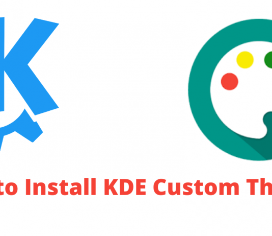 KDE Plasma, kde themes and icons